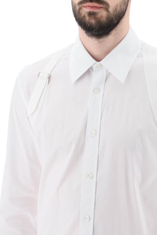 stretch cotton harness shirt - Image 4