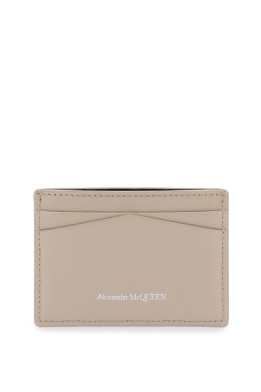 saffiano leather skull card holder - Image 3