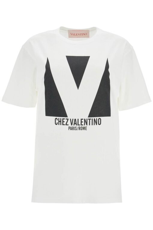 'chez valentino printed t