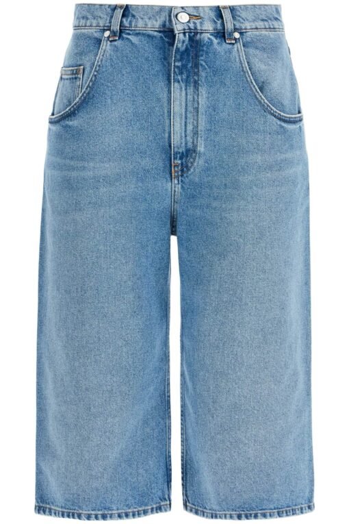 distressed cropped jeans with a