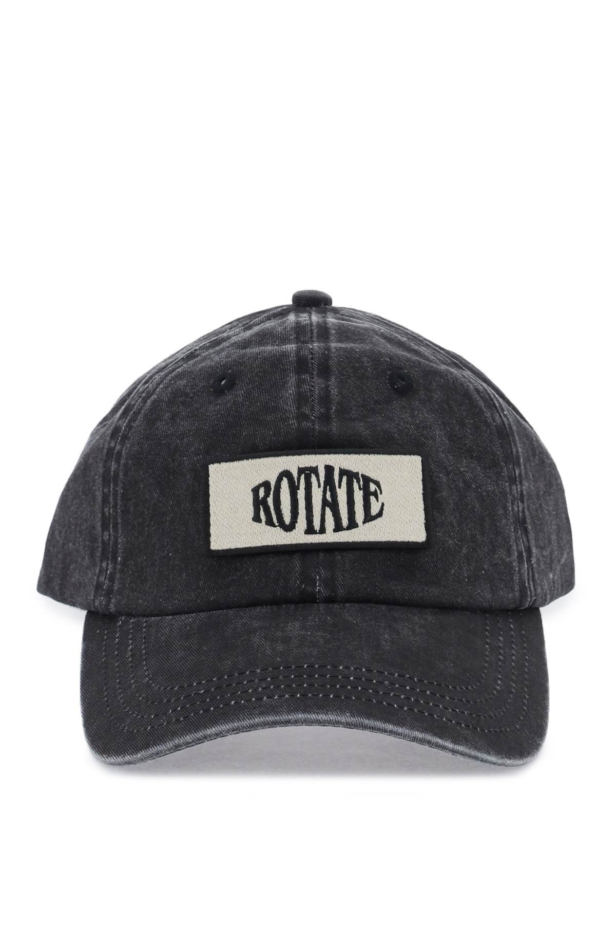 baseball cap with logo patch
