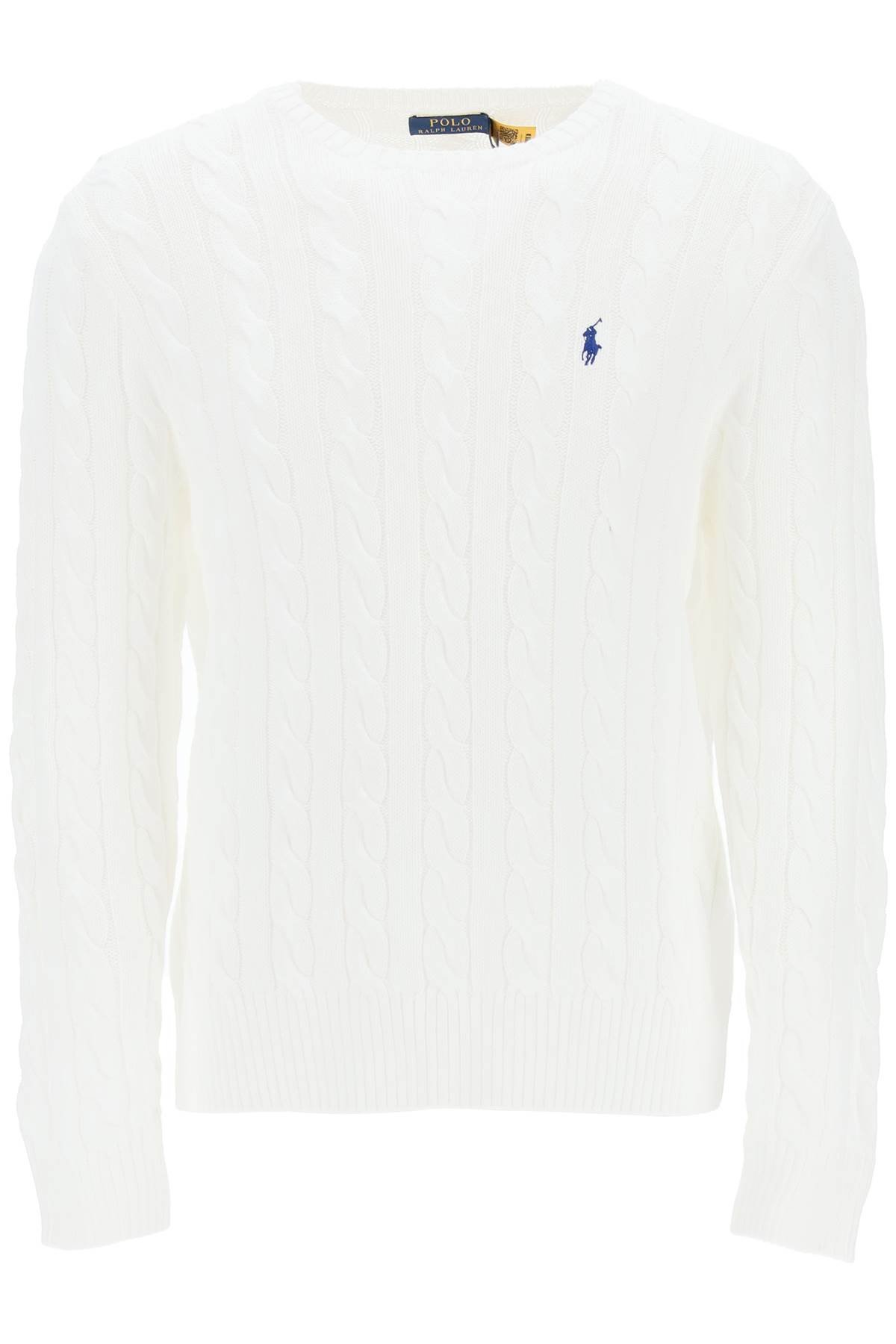 cotton-knit sweater