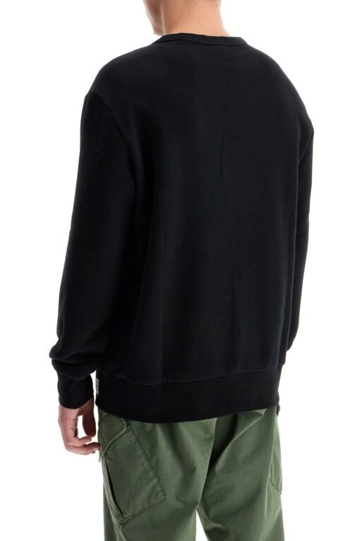 crewneck sweatshirt with logo - Image 3