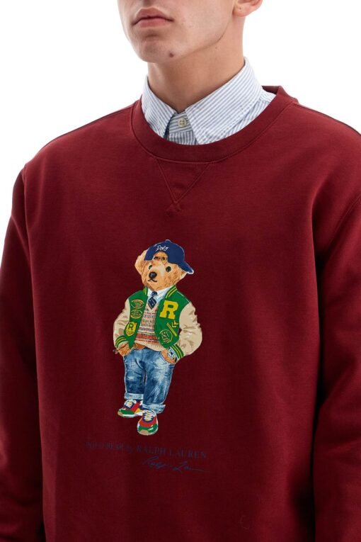 polo bear crewneck sweat - Image 4