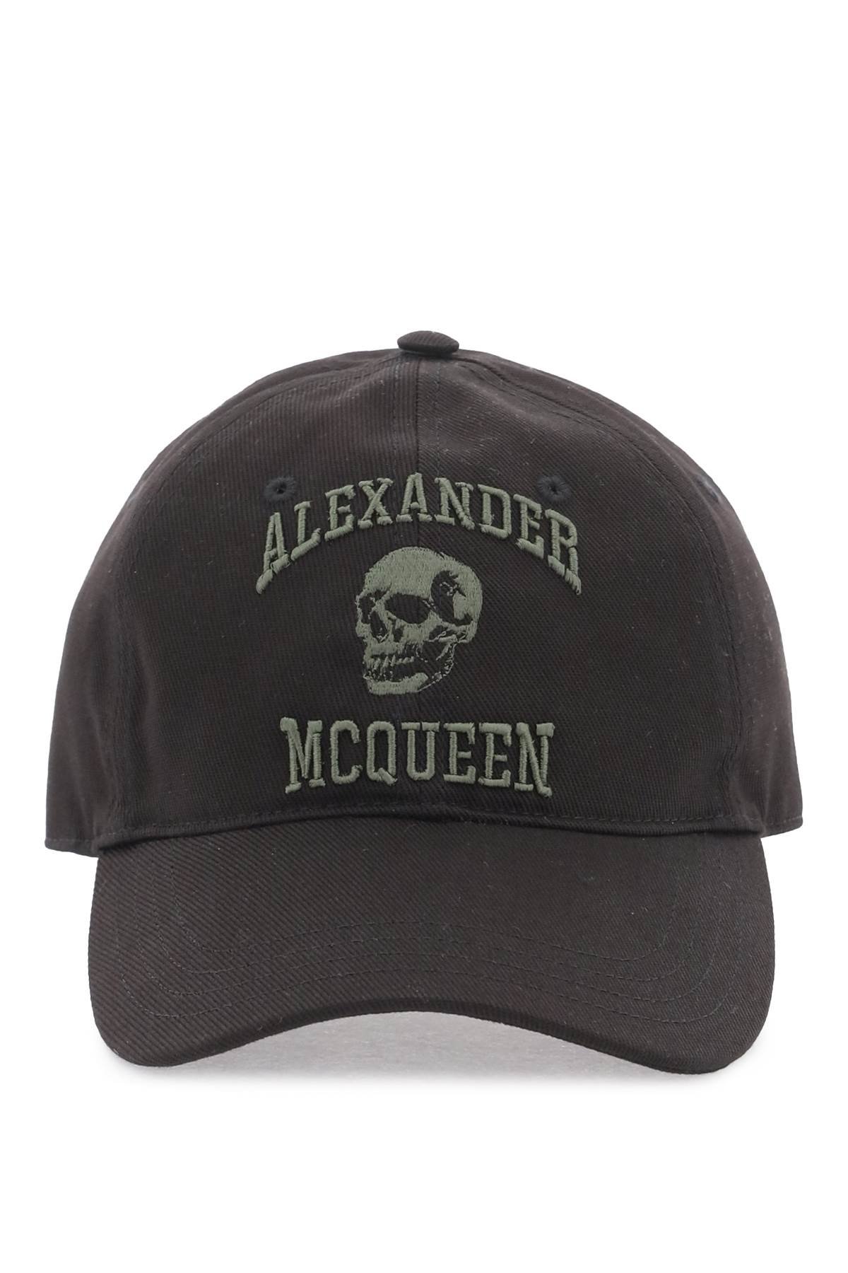 varsity skull baseball cap