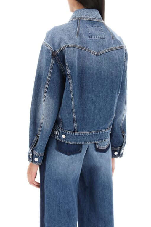 denim cocoon jacket - Image 3