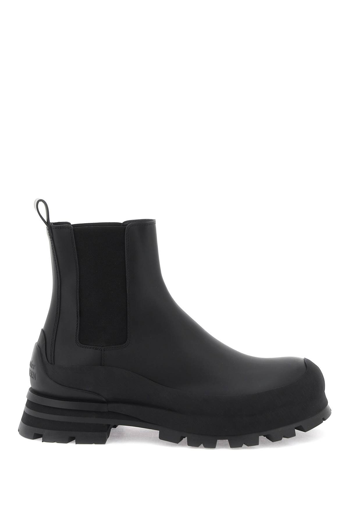 leather chelsea ankle boots