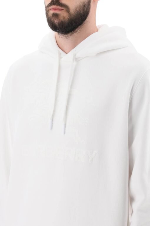 'raynerbridge' hoodie with ekd logo in terry cloth - Image 4