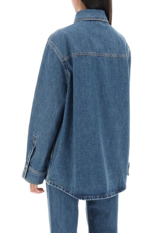 'bensen' denim overshirt - Image 3