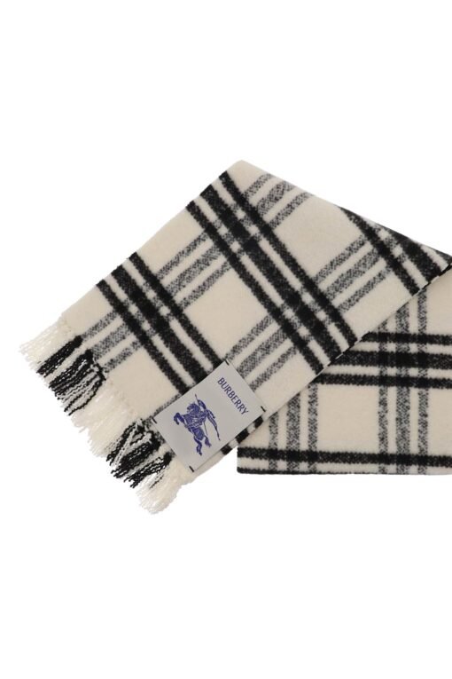 check wool scarf - Image 3