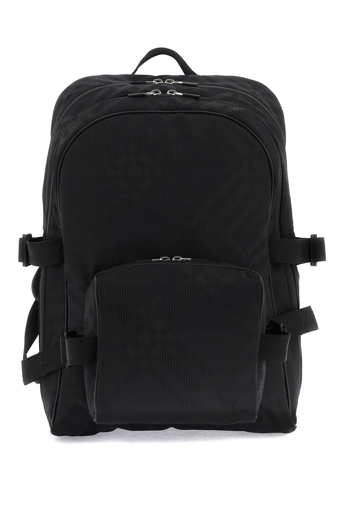 ered jacquard backpack