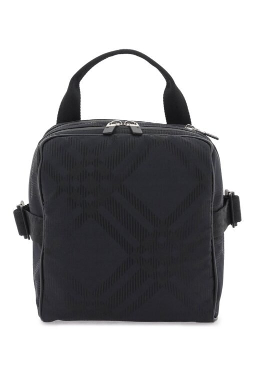 "jacquard check-in shoulder bag
