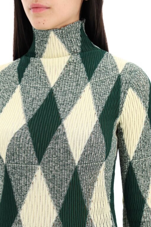 "striped cotton and silk dolcev - Image 4