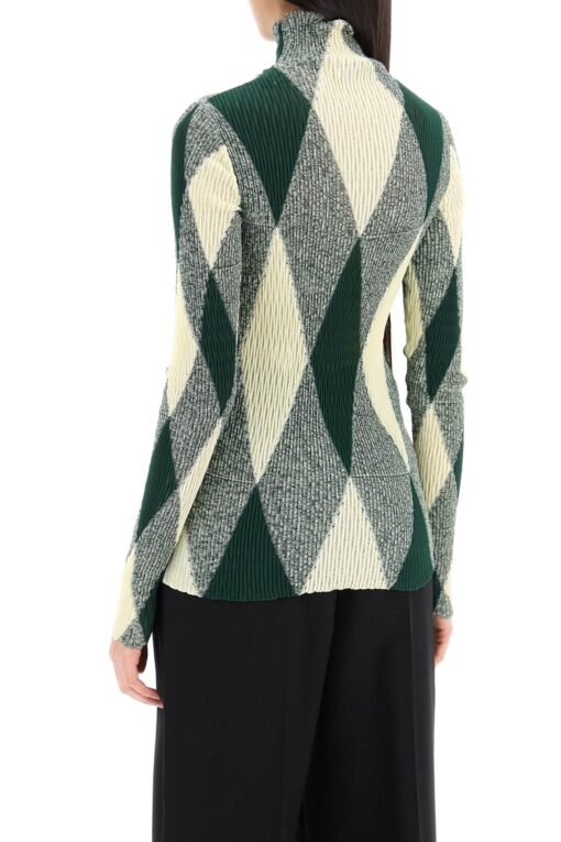 "striped cotton and silk dolcev - Image 3