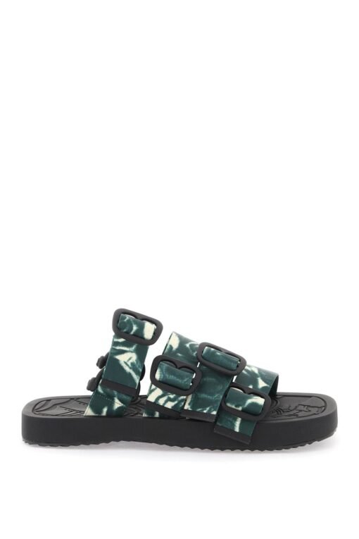 nylon rose sandals for