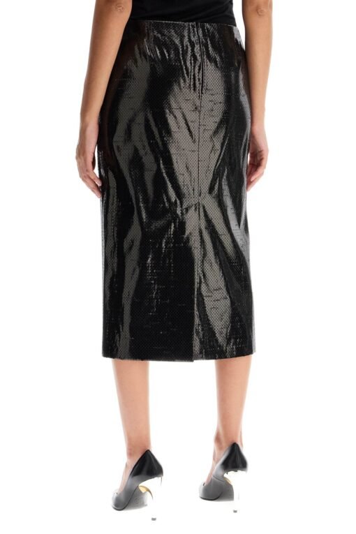 silk tarpaulin skirt - Image 3