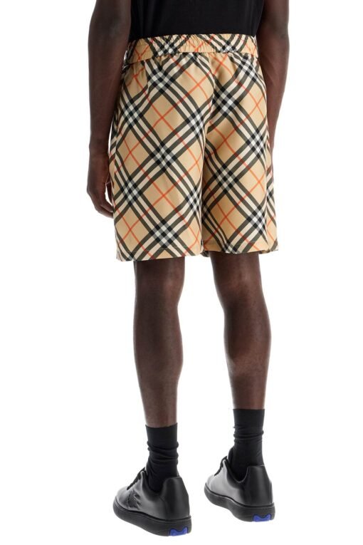 ered silk bermuda shorts for men - Image 3
