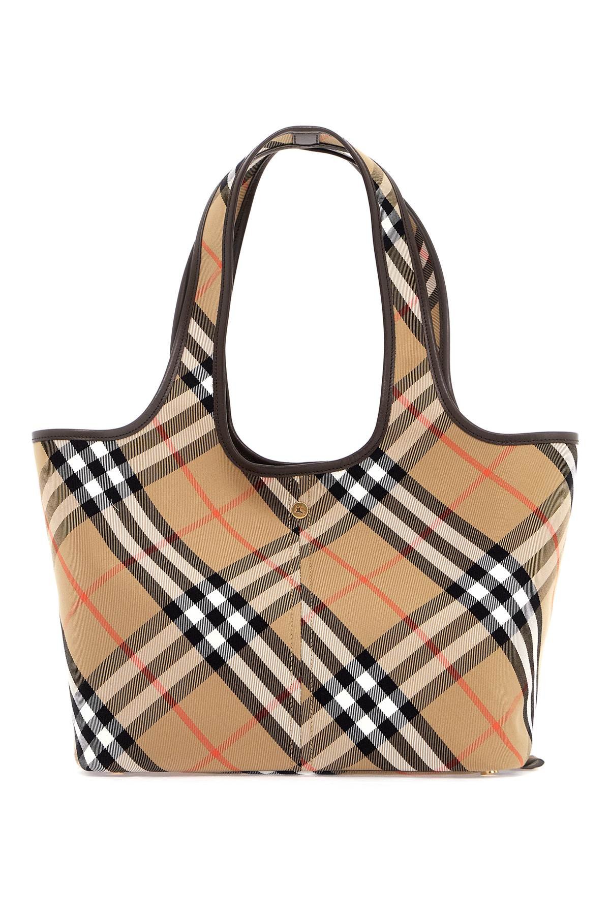 erednnsmall checkered tote bag