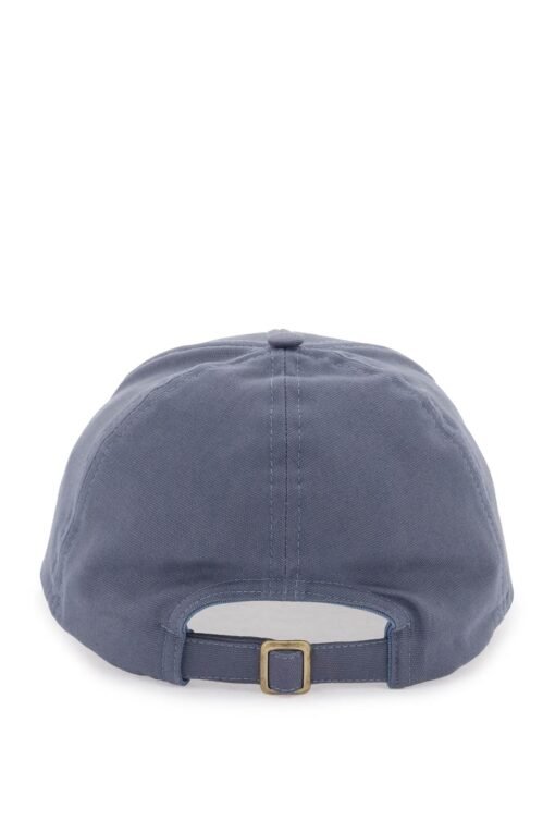 uni colour baseball cap with orb embroidery - Image 3
