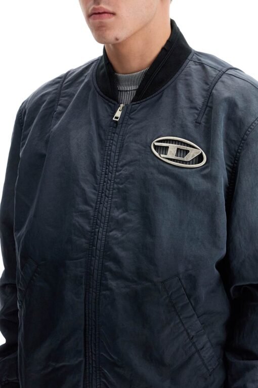 gradient effect bomber jacket - Image 4
