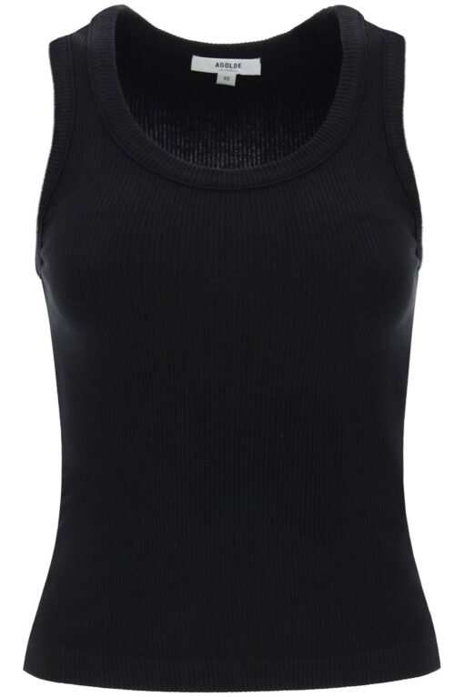 poppy ribbed tank top