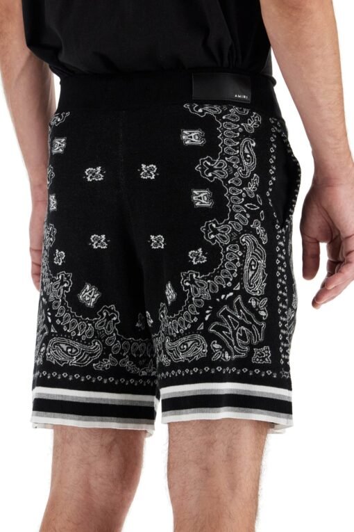 knitted bandana bermuda shorts - Image 4