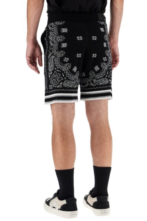 knitted bandana bermuda shorts - Image 3