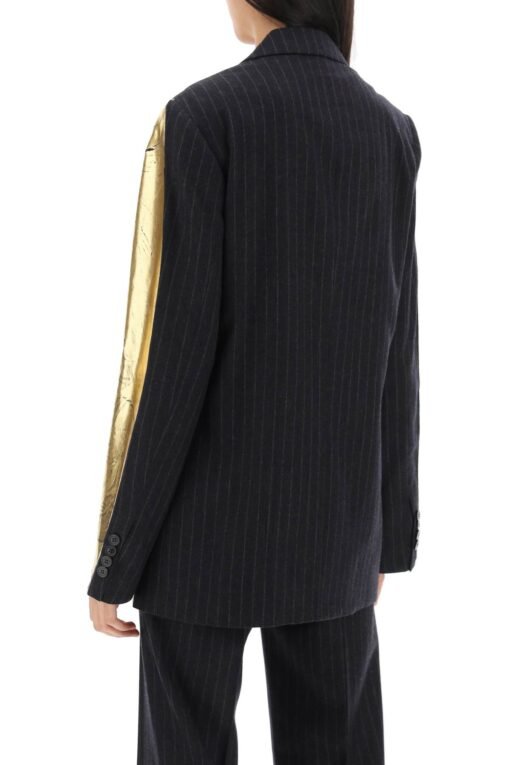 benos blazer with metallic coating - Image 3