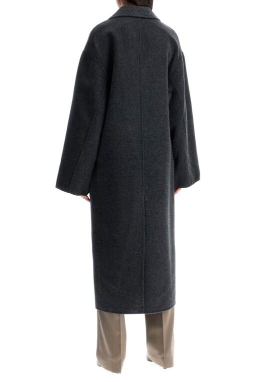 long wool and cashmere coat 'borne - Image 3