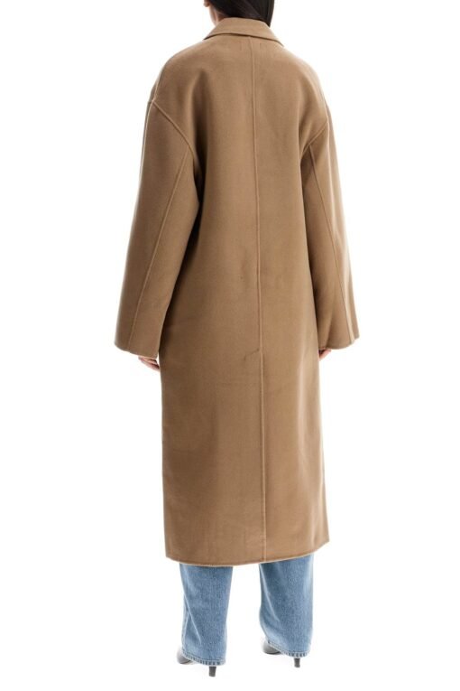 long wool and cashmere coat 'borne - Image 3