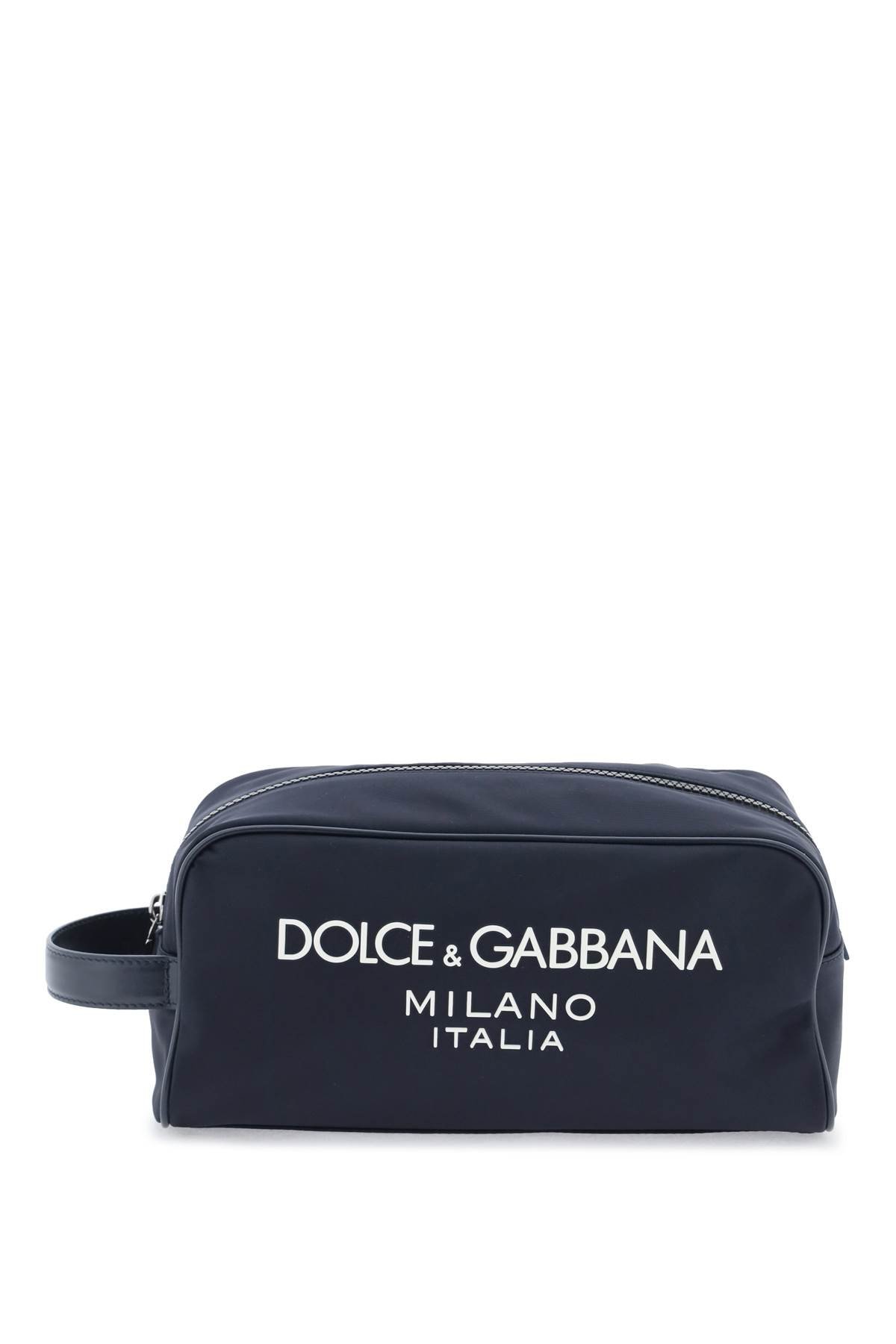 rubberized logo beauty case