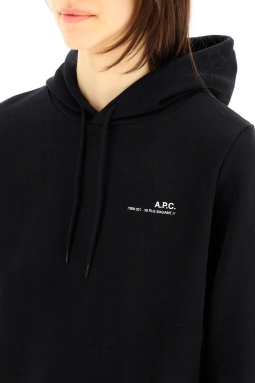 hoodie with logo print - Image 4