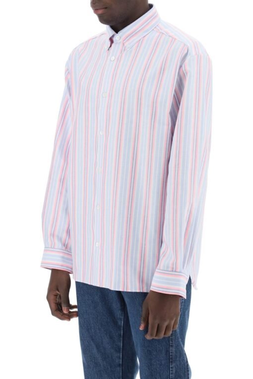mathias striped oxford shirt - Image 4