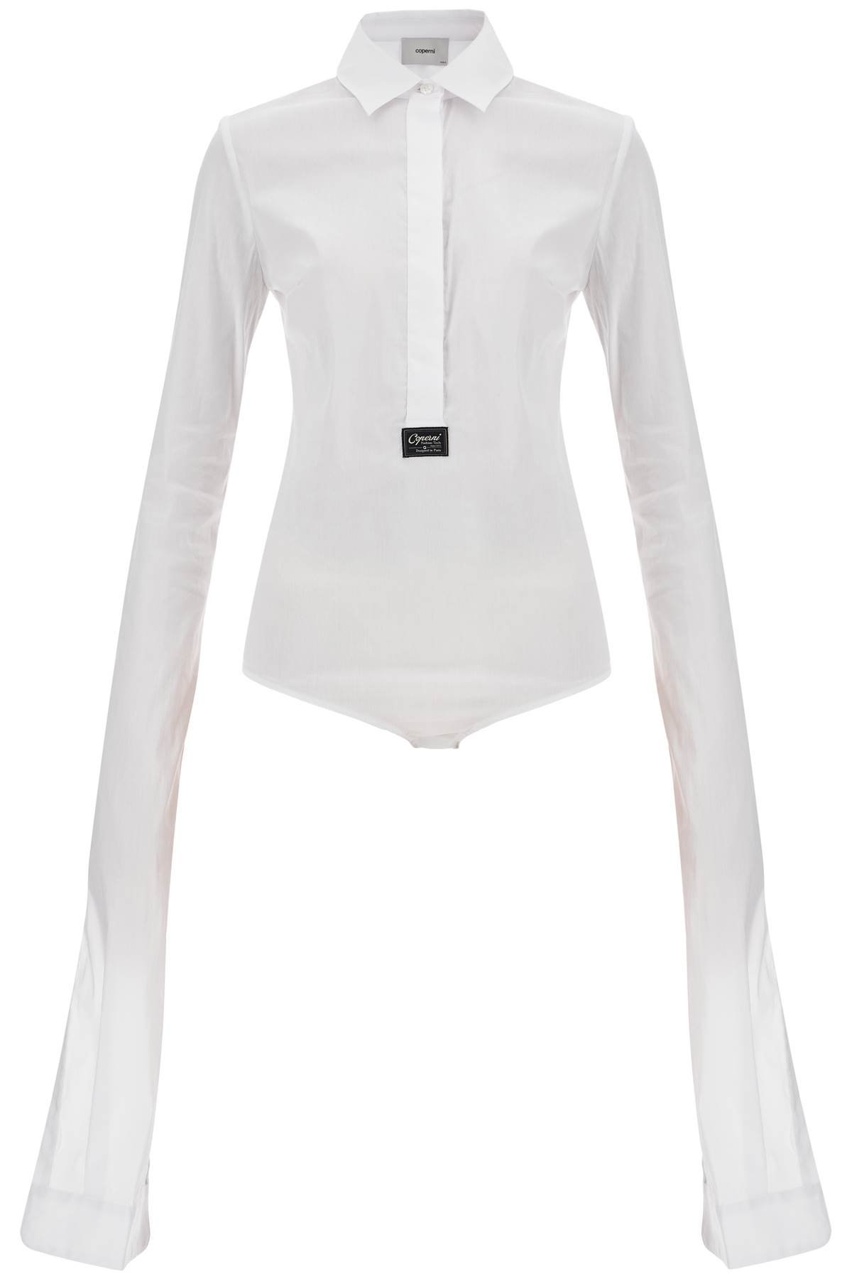 "long-sleeved bodysuit
