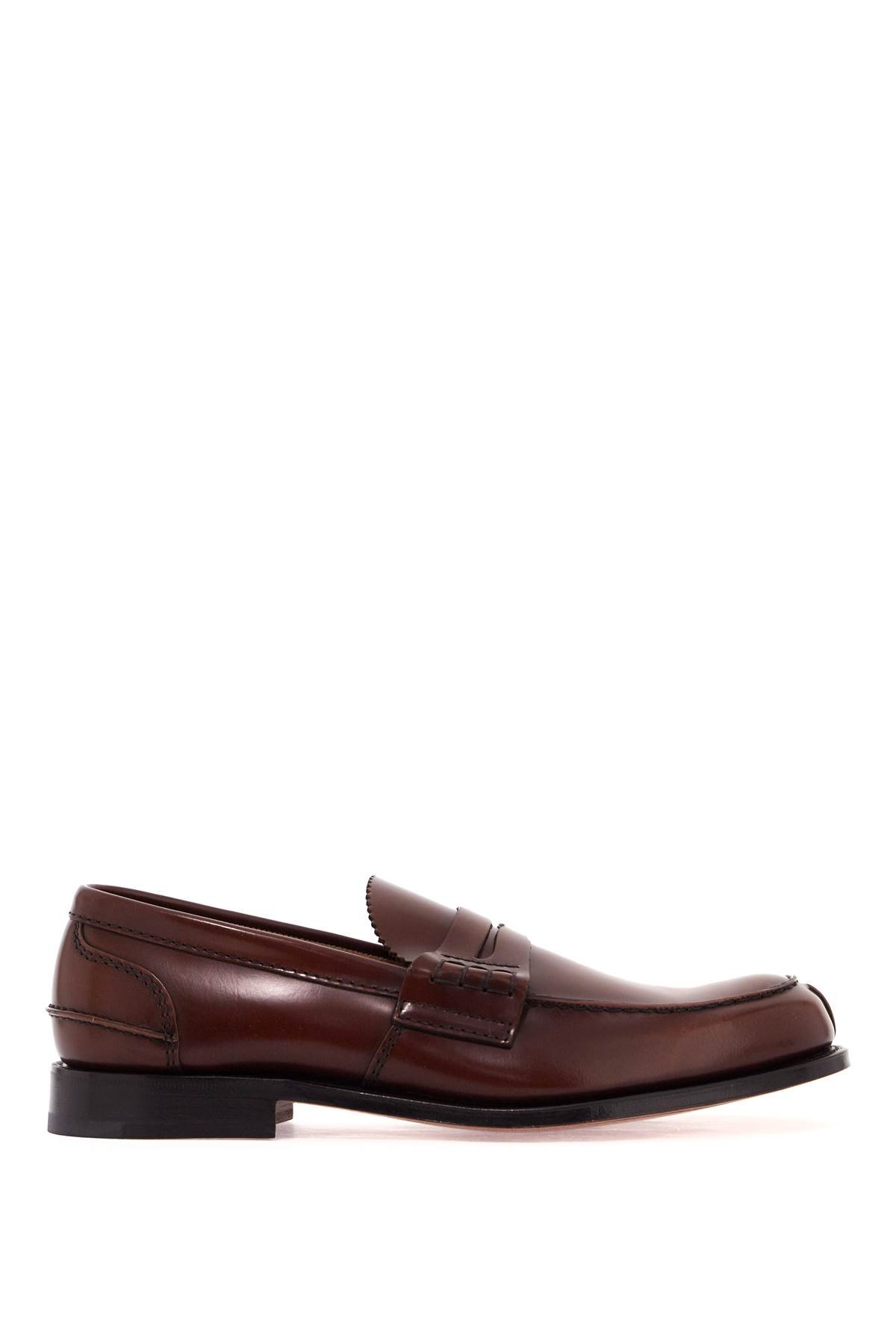 pembrey glossy leather loafers
