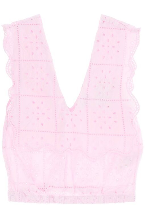 broderie anglaise top