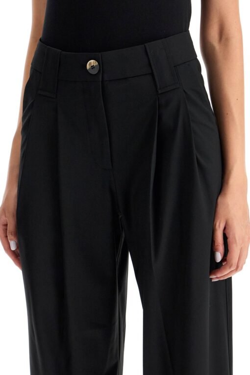 "flowy trousers with two ple - Image 4
