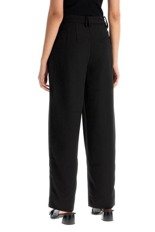lightweight pants with pleats - Image 3