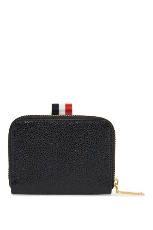 portafoglio slim con zip circonferenziale nero - Image 3