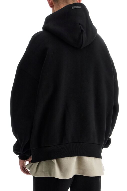 hooded sweatshirt with half zip - Image 3