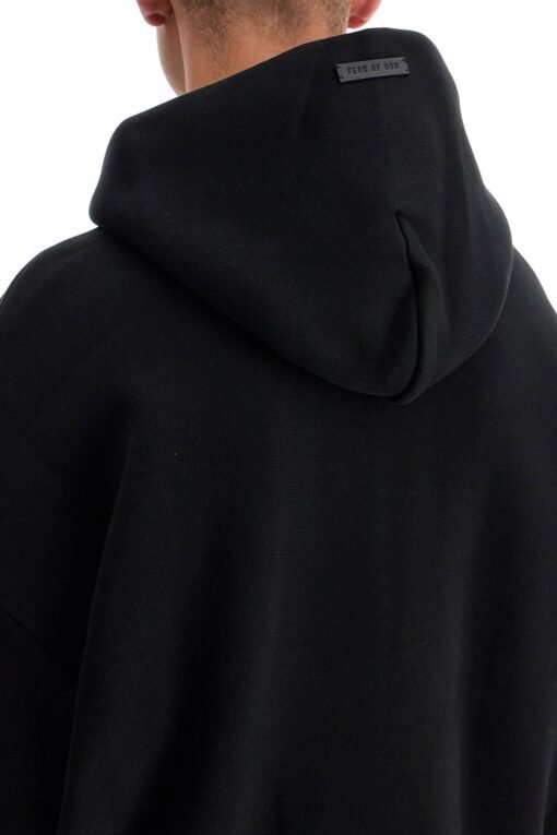 hooded sweatshirt with half zip - Image 4