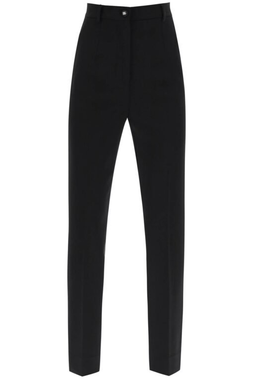 milano-stitch cigarette pants