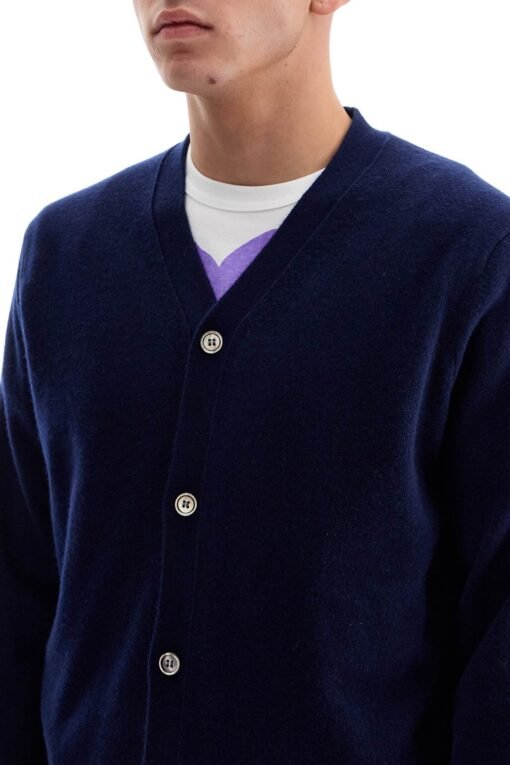 wool cardigan with buttons - Image 4