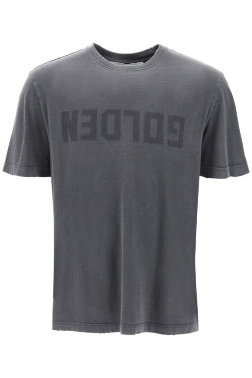 distressed logo regular t-shirt