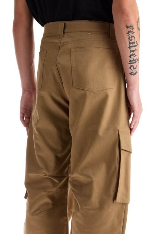 twill cargo pants in italian - Image 4