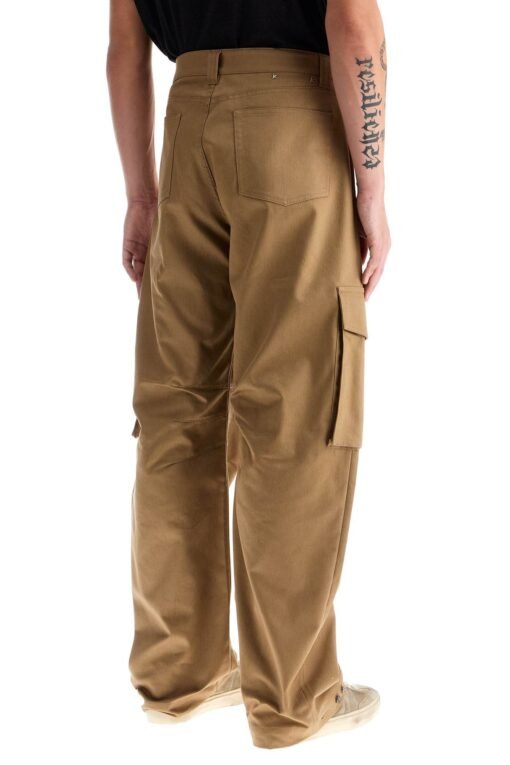 twill cargo pants in italian - Image 3