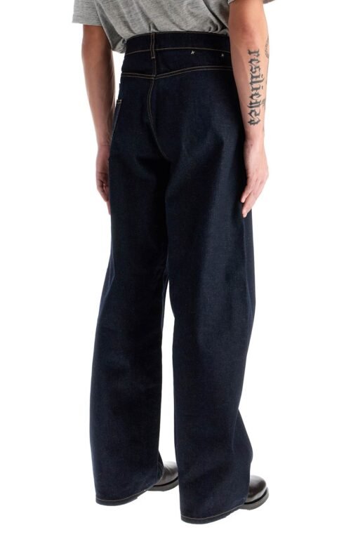 wide one-washed jeans - Image 3