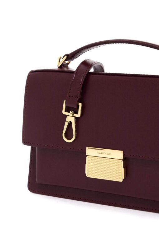 'venice leather handbag with palmell - Image 3