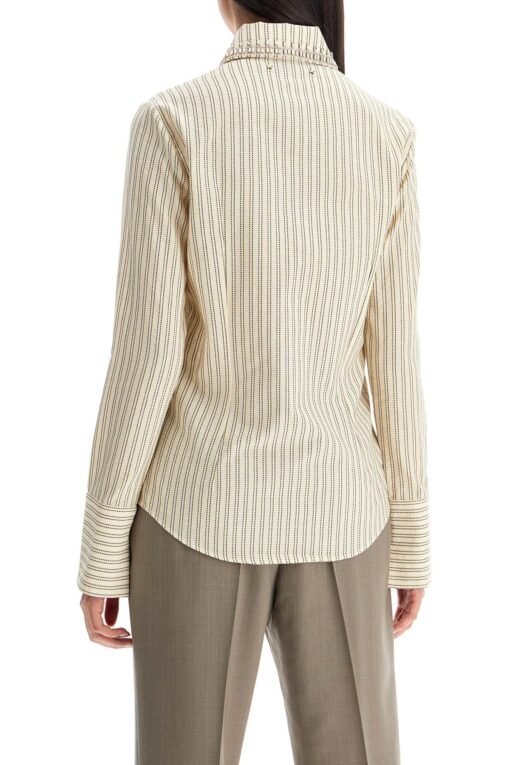 long-sleeved shirt with crystals - Image 3