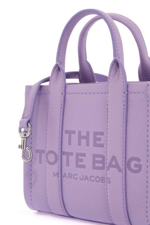 the leather mini tote bag - Image 3